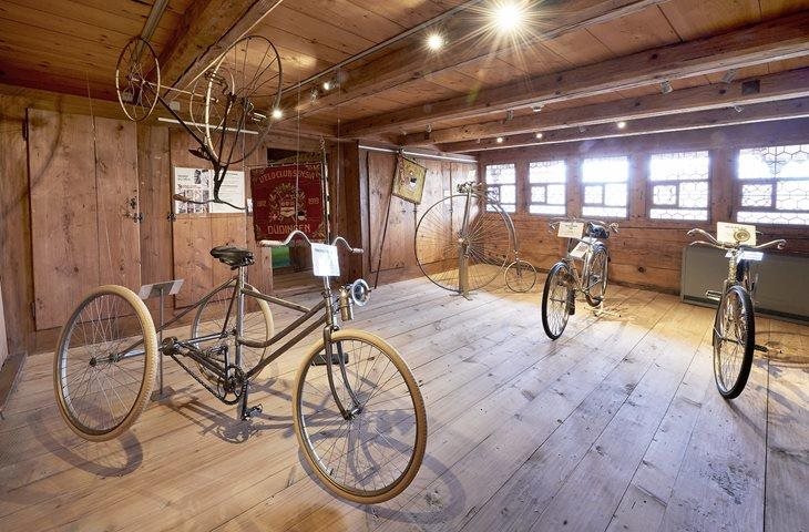 Ausstellung rund um das Velo